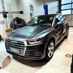 Audi Q5 - Komplettaufbereitung in der Werkstatt